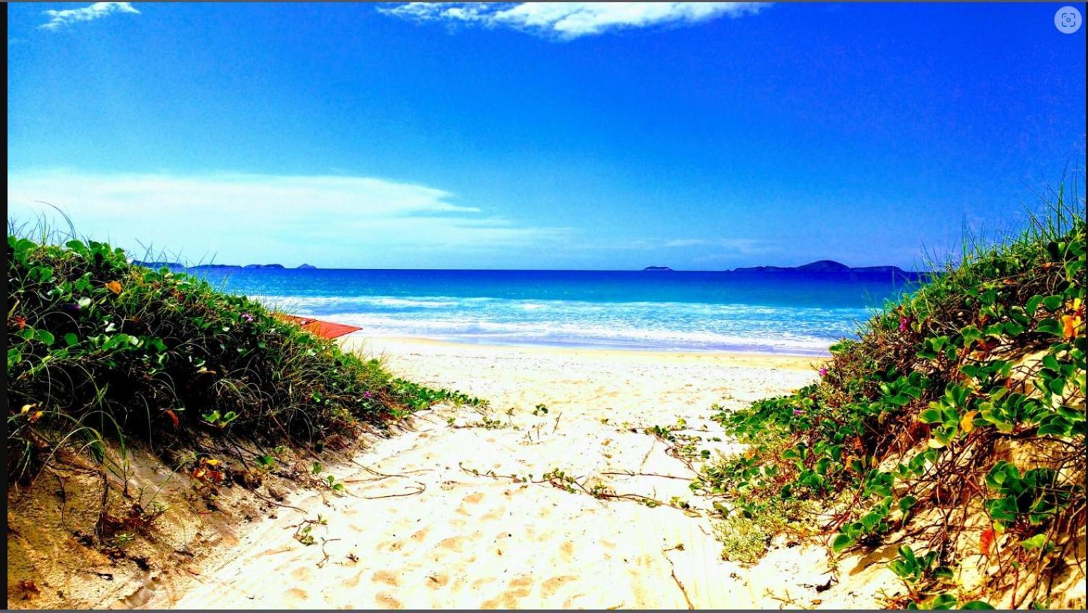 Casa Temporada De Frente Para A Praia Do Pero Cabo Frio Dış mekan fotoğraf